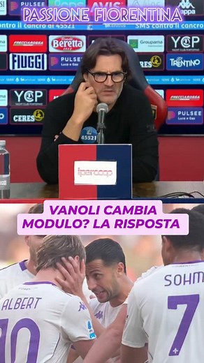 14K views · 443 reactions |  Cambio modulo❓️Risponde Vanoli  | Passione Fiorentina | Facebook