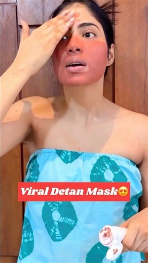 Yashi tak viral detan mask 😍 #sayydetan #detanmask #yashitankvlogs