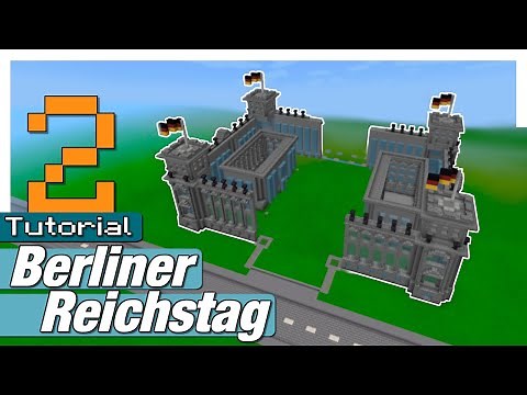 Minecraft Berlin Reichstag | Building instructions for the walls and courtyard (Xbox/PS4/PE/Bedrock)