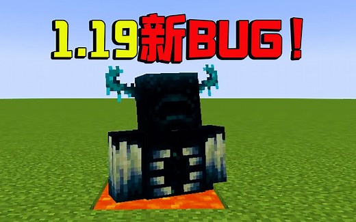我的世界：1.19新版本BUG出现！Java版也有穿墙特性？