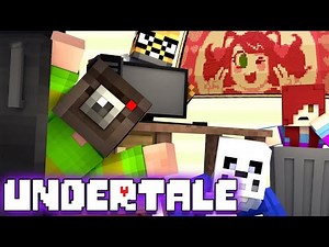 Minecraft UNDERTALE HIDE N SEEK! ALPHYS LAB! (Minecraft Undertale Minigame)