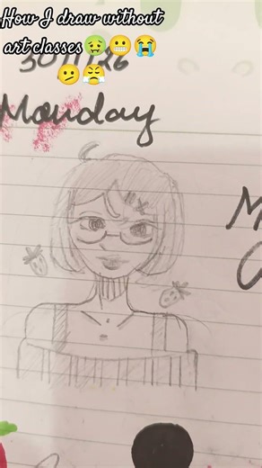 How I used to draw with art classes VS how I draw now without rat classes