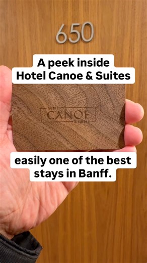 A peek inside Hotel Canoe & Suites Banff National Park AB Canada. #banffnationalpark #alberta #canada #hotel #banff #besthotels #thursday | Ralph Kelley Corpin