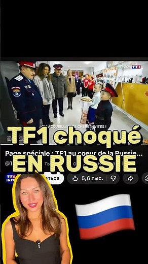 TF1 shocked in Russia 🇷🇺 🤯 #Russia #Russian #propaganda #media #tf1