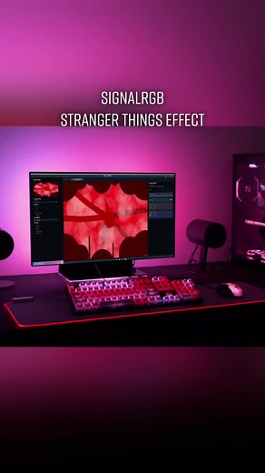 We made this free to use effect #signalrgb #rgb #rgbkeyboard #rgbsetup #rgbpc #whirlwindfx #pcgamer #pcmr #gamer #gamingpc #pcgaming #corsair #razer #logitech #steelseries #hyperx #asus #evga #strangerthings