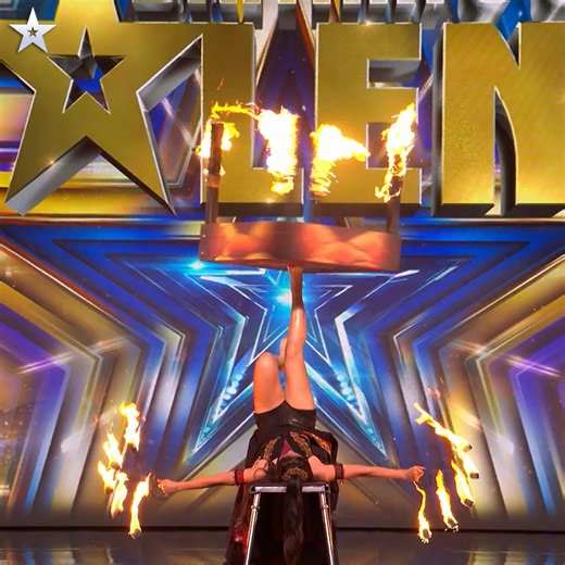You could say this act is: "Playing with fire" 😉🔥 Do not try this at home. | Britain's Got Talent