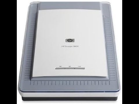 Como instalar Scanjet 3800 hp driver para windows 10 windows onze
