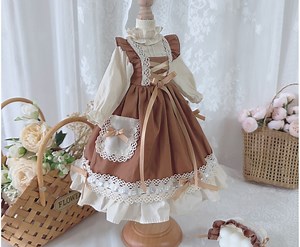 Blythe Doll Dress, BJD Clothes, SD MSD Doll Outfit, Hair Accessory - Etsy