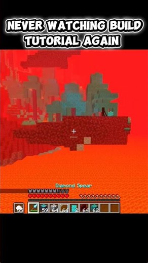 Build A Base In Nether 🤔🤔🤔 (Biginner Tutorial)