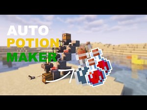 EASY TUTORIAL How to Build an Auto Potion Brewer in Minecraft