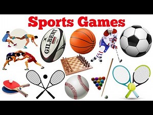 Sports Games Names | Popular Sports List for Kids | Learn Sports Names with Pictures