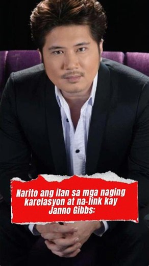 Narito ang ilan sa mga naging karelasyon at na-link kay Janno Gibbs #jannogibbs #shorts #youtube