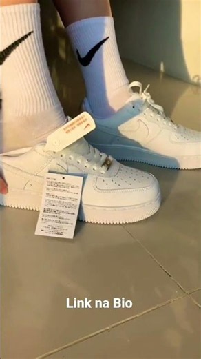 tênis Nike Air force 1 branco #tenis #nike #shorts