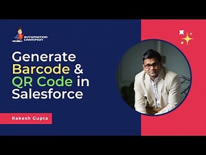 Generate Barcode and QR Code in Salesforce