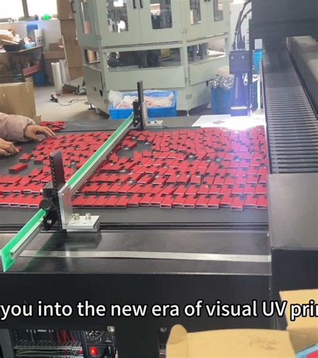 Guide tape visual uv printer,a new generation of digital pringting machine.#uvprinter #UVPrinting