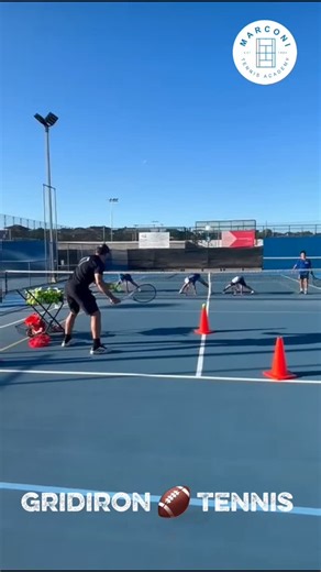 Have you ever played Gridiron 🏈 Tennis? Check out our starting lineup 😃 #Gridirontennis #marconitennis #tennisnsw #tennis #tennisaustralia #davidsalibamp #hughmcdermottmp #dailemp #trivomp #kidstennis | Marconi Tennis & Squash Centre