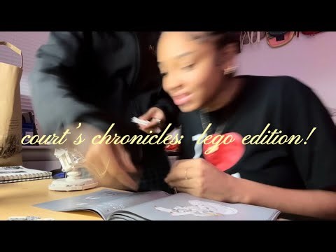 court’s chronicles: building a luxxo pixar lego set! ft. shayne stevie