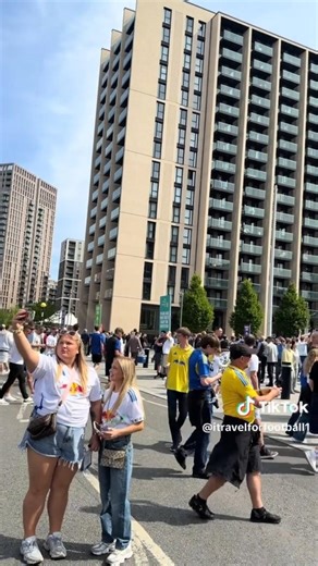 Leeds United fans marching to Webley earlier this afternoon.