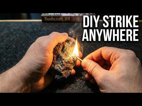 Homemade Strike Anywhere Matches | Tested and Working