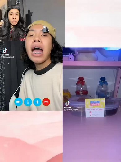 slime video on TikTok