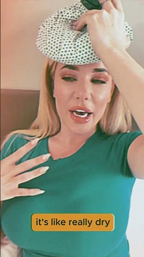 The stepson helped his stepmother get her throat t