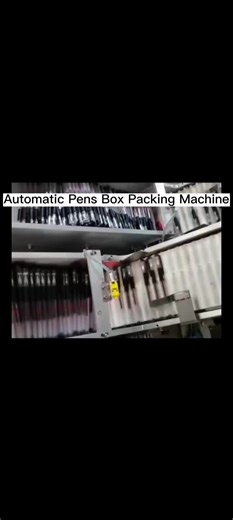 Automatic pen box packing machine