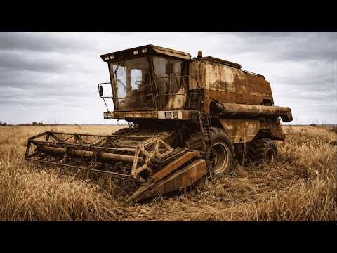 Rusty Harvester Complete Restoration | Engine Rebuild