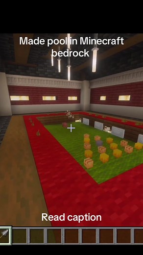 How to Make a Pool in Minecraft Bedrock Edition