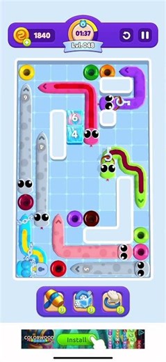 Serpent Slide Level 48 Walkthrough | Full Puzzle Solution 🐍✨