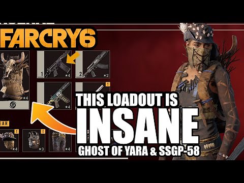 Far Cry 6 - The MOST INSANE Loadout In Far Cry 6 (SSGP-58 * Ghost of Yara Gear)