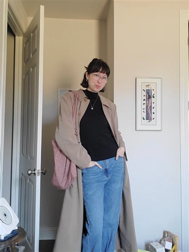 dont look at my wrinkly jeans😅 #ootd #twinpeaks #fitcheck #outfitinspo