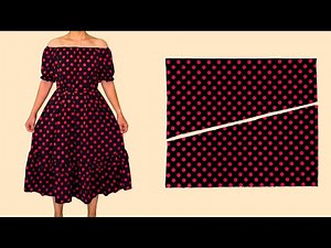 💃 Effortlessly Stylish No-Pattern Dresses | Cut & Sew Trendy Fashion Ideas 🪡