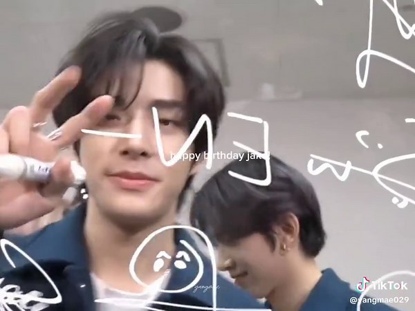 happy jake day! 🤍🎂 today is the biggest day and a wonderful day because it's jake's birthday! It feels like just yesterday he debuted as a k-pop idol, but now he's growing older and older i just want to express my gratitude for being a member of ENHYPEN and giving us a jake like him his voice and laughter are so beautiful, and his shiny, red lips are amazing. I hope we can be together for a long time and create many more memories jake, take care of yourself so you won't get sick. I'm amazed by