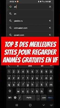 meilleurs sites pour regarder animés en français #streaming #tutorial #sitepouranime