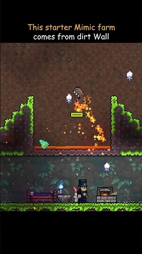 The starter Mimic farm comes from Dirt Wall