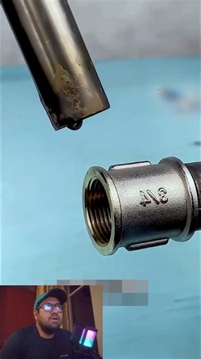 How to join plastic pipe to metal