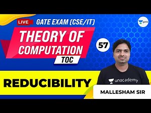 Theory of Computation | Reducibility | Lec 57 | GATE CSE/IT 2021 Exam