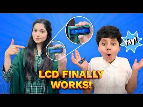 How to Use LCD with I2C Module in Arduino❤️ | Step-by-Step Tutorial⚡️| Learn and Fun = Chota bot🔥