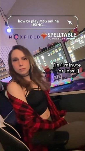 How to play MtG online using Moxfield and Spelltable! 🔮 #shorts #shortsfeed