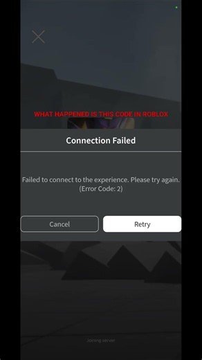 WHAT CODE 2 ERROR MEAN