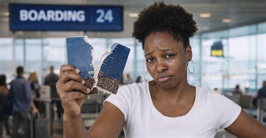 I was denied boarding because my passport was "too worn." Can they really stop me from flying for that?