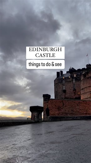 Edinburgh Castle Experience: Pass by and admire the power of The Portcullis Gate constructed 450 years ago 🏰 Climb Lang Stairs. They provide a direct route with 70 steps to the castle’s summit. They were the original entrance and an alternative route was created in the 1600s for moving heavy guns 🏰 St. Margaret’s Chapel is the oldest building in the castle, built around 1130. It has plain exteriors but ornate original arches and stained glass windows inside 😍 Mons Meg is a six-tonne siege gun