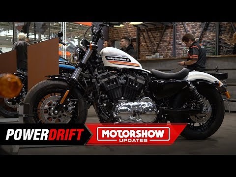 2019 Harley Davidson Forty Eight Special : Intermot 2018 :PowerDrift