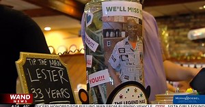 'The Coffee Guy' celebrates final day on the job