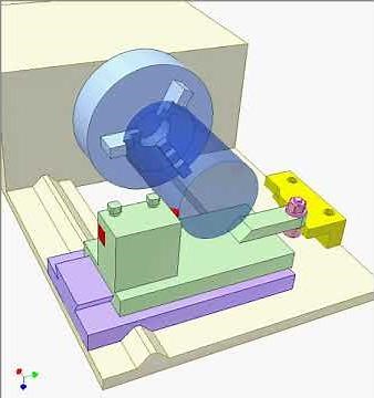 Copying device on lathe 1