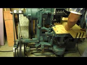 Wysong and Miles 290 Box Joint Machine