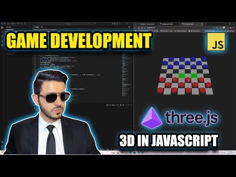 Build a 3D Checkers Game with Three.js (JavaScript) – Beginner Tutorial | Episode 1