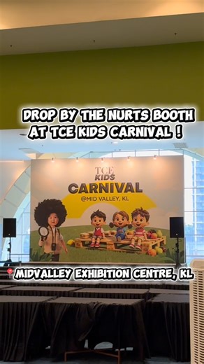 The Nurts on Instagram: "Come drop by our booth this weekend at TCE Kids Carnival in Midvalley Exhibition Centre KL💛 We have fun activities to play at our booth, discounts on card games and books and FREE goodie bag for the first 200 families! Time: 11AM - 9PM Date: 21 - 23 November Location: Hall 1, Booth 048 & 049 Midvalley Exhibition Centre KL (MVEC) See you there 💛 #TheNurts #tcekidscarnival"