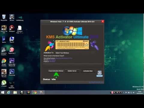 How to activate your windows 7, 8, 8.1 (KMS Activator )
