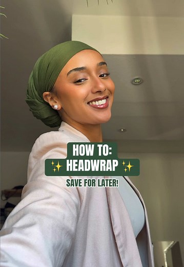 How to Tie a Headwrap for Afro Hair | Inesouqs Style